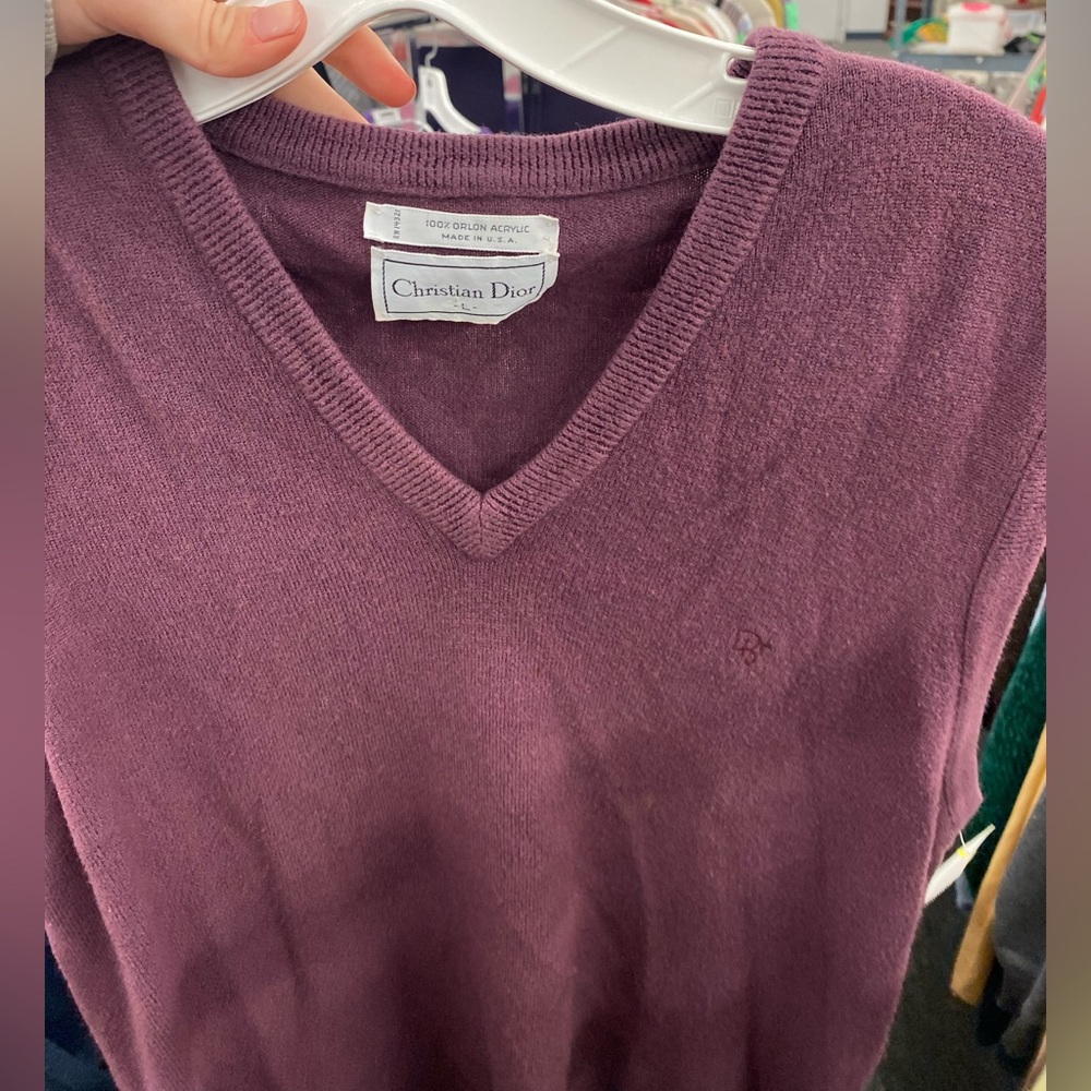 Vintage Christian Dior sweater